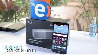 Unboxing LG Music Flow P7