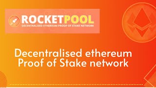 Rocket Pool Liquid Staking Ethereum