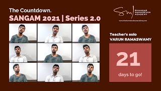 Countdown to SANGAM 2021 | Acapella version of Massachusetts by Bee Gees.