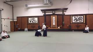 小手切りからの変化技 Munetsugu Sakabe 合氣道愛真館