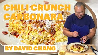 David Chang Makes Chili Crunch Carbonara