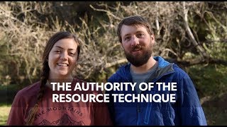 Authority of the Resource Technique: How to Communicate Leave No Trace