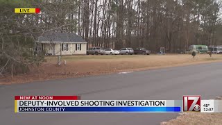 Deputy-involved shooting investigation in Johnston County