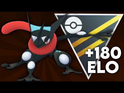 MY BEST GRENINJA TEAM GAINS 180 ELO IN ONLY 4 SETS!  Pokémon Go Battle League