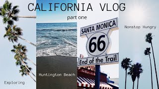 CALIFORNIA TRAVEL VLOG part 1 | exploring SoCal with my mom: nonstop eating \u0026 site seeing