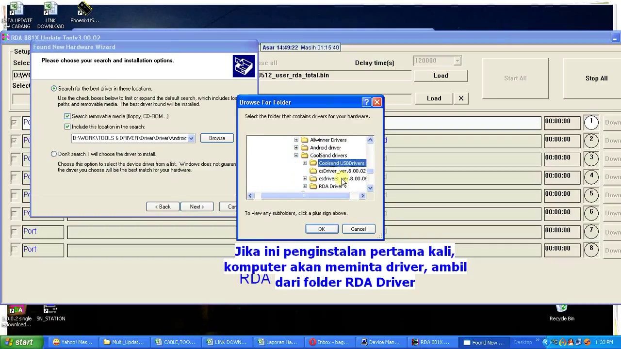 Panduan Multi Update Tools V3 00 02 Rda Youtube