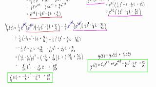 Variation of parameters example #3 - second order differential equation