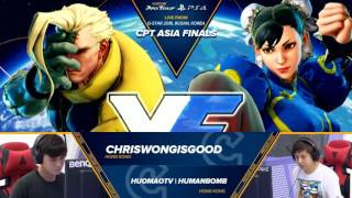 SFV: CPT Asia Finals Top 16 Part 2 -  CPT2016