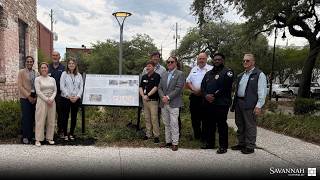 Oglethorpe Lane Building Historical Marker Unveiling