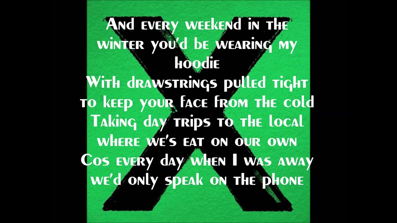 Ed Sheeran - Nina Ed Sheeran - Nina