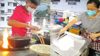 现拉肠粉砂煲鸡饭炒河粉福建面参卤槟城美食  Penang Street Food Rice Rolls Claypot Chicken Rice Char Hor Fun Hokkien Mee