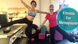 Working Out With a Menopause Fitness Specialist - 55