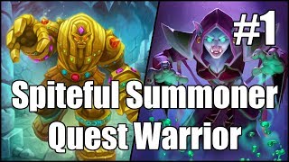 [Hearthstone] Spiteful Summoner Quest Warrior (Part 1)