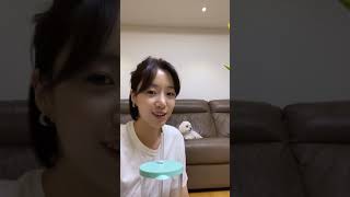 210224 Eunjung instagram live 2