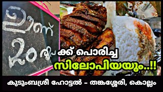 കൊല്ലത്ത്  തങ്കശ്ശേരിയിൽ 20 രൂപക്ക്  ഏറ്റവും നല്ല ഊണ് | fish | fish fry | meals | You map traveller