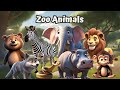 Animal Sounds Song |  Zoo Animals | Song for Kids