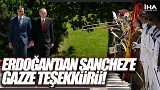 Cumhurbaşkanı Erdoğan, İspanya Başbakanı Sanchez İle Görüştü