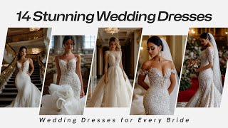 14 Wedding Dresses for Every Bride   ✨ @ChiconPoint  #fashion #bridalwear #bridalfashion