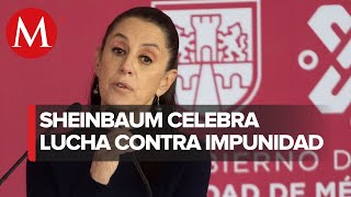 Sheinbaum celebra combate a la corrupción tras detención de Julio Serna