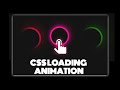 GRADIENT CSS LOADING ANIMATION  || USING HTML AND CSS