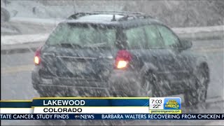 Good Morning America/ABC (2013) - Heavy Snow in Lakewood, Colorado