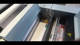 Automatic Roll Laminating Machine-Perfect anti-curling for single-sided film laminating