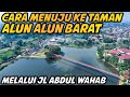 Cara ke Taman Alun Alun Barat Depok lewat Jl Abdul Wahab