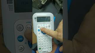 Lebel printer machine/label sticker printer machine/mini label printer machine#Casio label printer