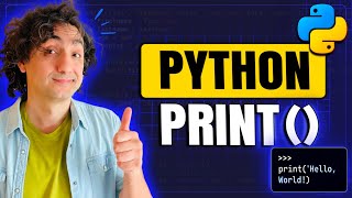 Python Print Function: Visually Explained | #Python Course 4