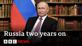 How two years of war in Ukraine changed Russia | BBC News