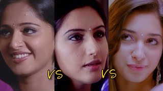 ANUSHKA SHETTY VS RAGINI DWIVEDI VS TAMANNAAH BHATIA - WHO WAS THE HOTTEST IN THE MOVIES 🔥