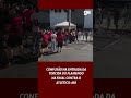 CONFUSÃO NA ENTRADA DA TORCIDA DO FLAMENGO | FINAL COPA DO BRASIL 2024 | #shorts | ge.globo