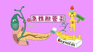 医学记忆漫画| 急性梗阻性化脓性胆管炎 →过目不忘Charcot三联征+Reynolds五联征！