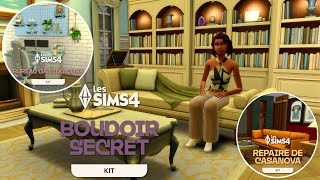 Découverte des kits Boudoir secret, Repaire de Casanova et Bureau gaming cosy | Les Sims 4