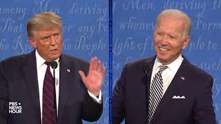 WATCH: 'I am the Democratic Party,' Biden says, challenging Trump | First Presidential Debate 2020
