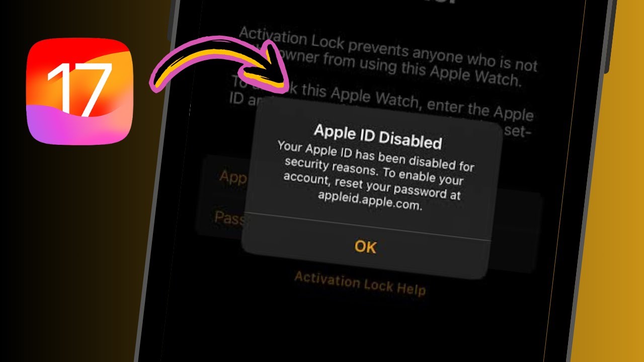 Your Apple ID Has Been Disabled For Security Reasons | Fix Apple ID ...