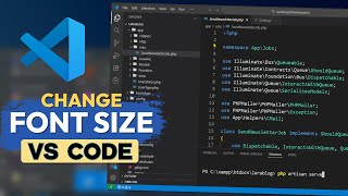How to Change Font Size in VS Code (Editor & Terminal Guide)