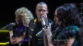 1. Alcazar - Headlines (Melodifestivalen 2010 Deltävling 3) 720p HD