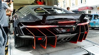 $2.5 Million Lamborghini Centenario CAUSES CHAOS on the Streets of London!