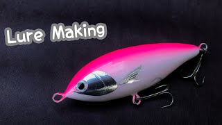 Making a  Floating  Swimming Bait 【LureMaking】