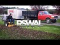 Leaf Clean-Ups w/ Walker T25i