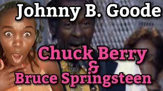 Chuck Berry With Bruce Springsteen & The E Street Band - Johnny B. Goode | REACTION