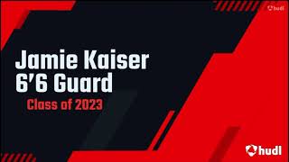 Jamie Kaiser Junior Szn basketball highlights class of 2023