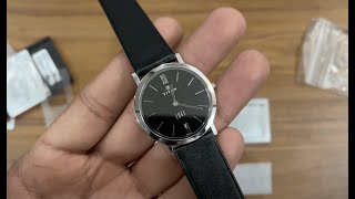 Titan Edge Analog Black Dial | NN679SL02 | 4k Unboxing \u0026 Overview