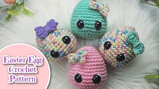 How to Crochet an Easter Egg | Amigurumi Pattern | Easter Crochet Pattern