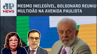 Dora Kramer e Cristiano Vilela analisam silêncio de Lula sobre manifestação bolsonarista em SP