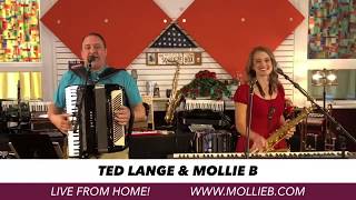 6/30/2020 Mollie B and Ted Lange from their home studio