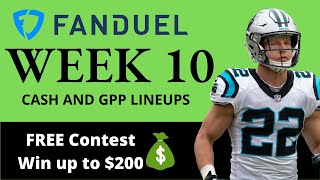 2021 FanDuel Week 10 NFL DFS Picks: Cash and GPP Lineups