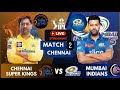 IPL 2024 Live: MI vs CSK Live Match 2 | IPL Live Score & Commentary | Mumbai vs Chennai Live Match