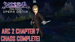 Dissidia FF Opera Omnia Jp - Arc 2 Chapter 7 CHAOS Complete as Coop